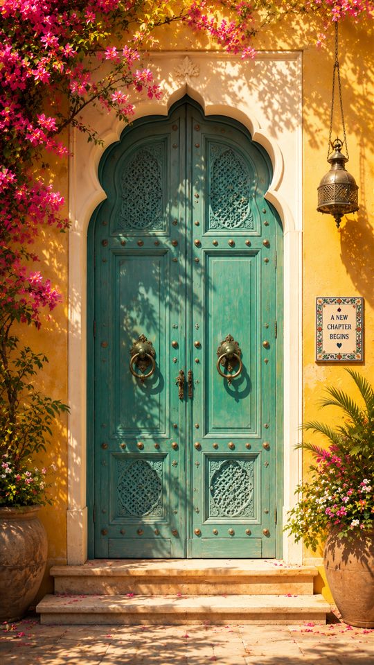 Arabesque Gold Lattice & Mediterranean Gate