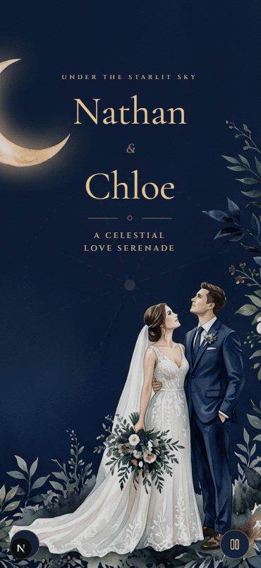 Starlight Night Engagement