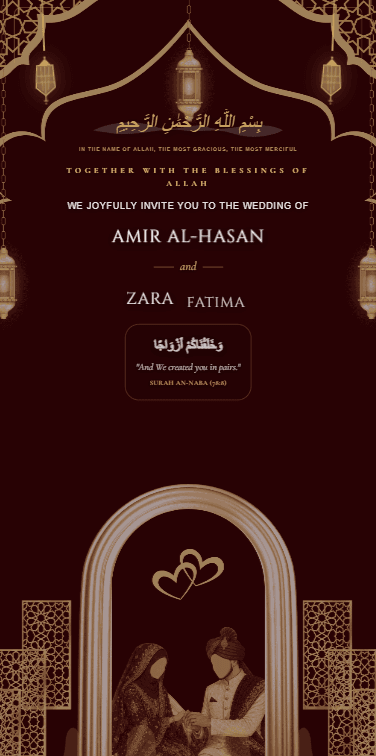 Royal Emerald Islamic Nikah